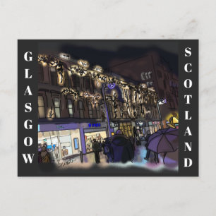 Glasgow scotland carte postale
