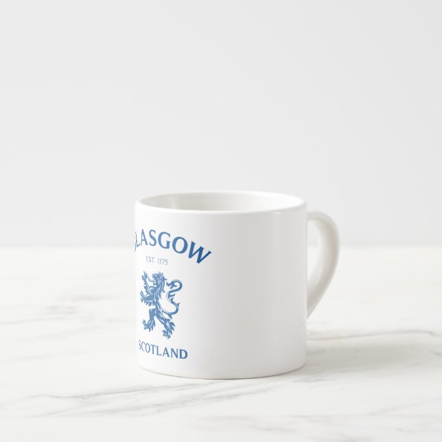 GLASGOW, SCOTLAND ESPRESSO CUP (Front Right)