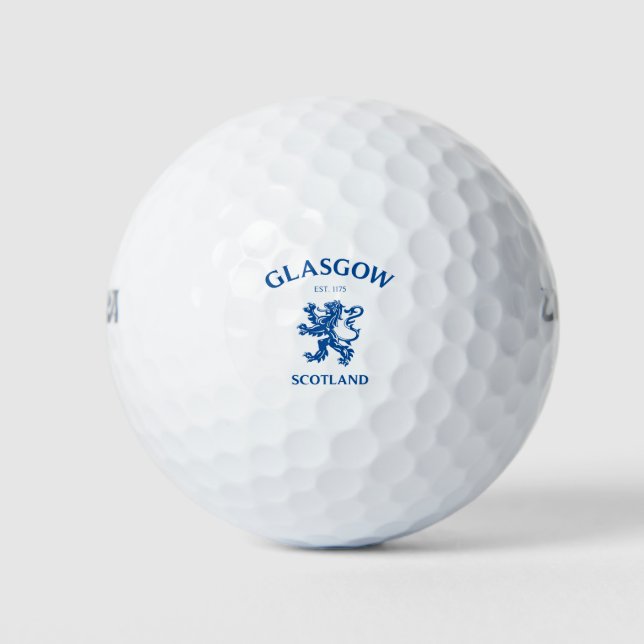 GLASGOW, SCOTLAND GOLF BALLS (Front)