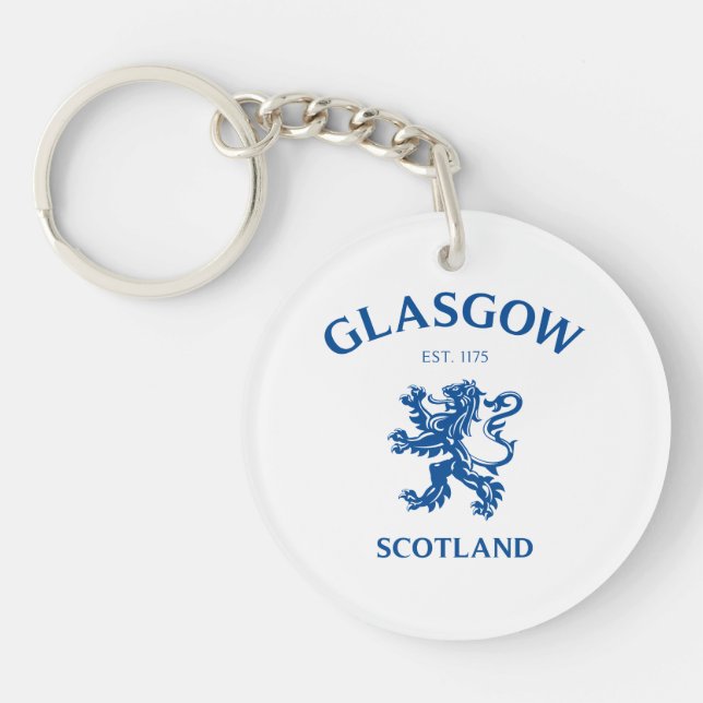 GLASGOW, SCOTLAND KEYCHAIN (Front)