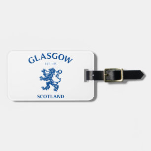 GLASGOW, SCOTLAND LUGGAGE TAG