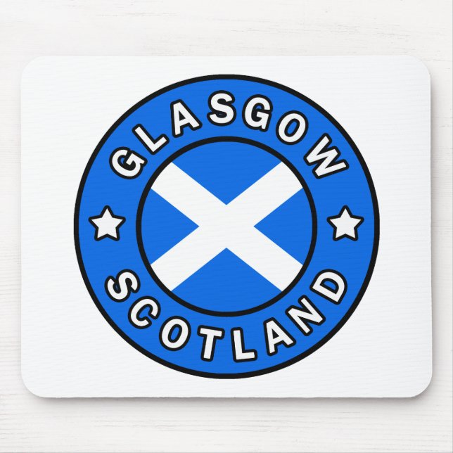 Glasgow Scotland Mouse Pad (Front)