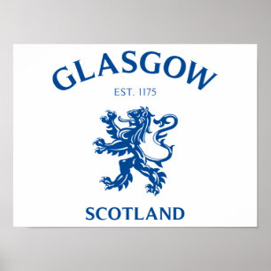 GLASGOW, SCOTLAND POSTER