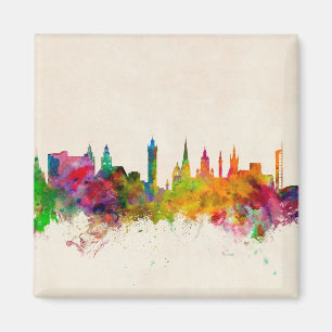 Glasgow Scotland Skyline Magnet