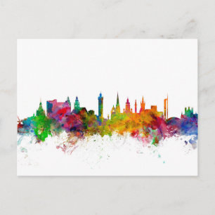 Glasgow Scotland Skyline Postcard