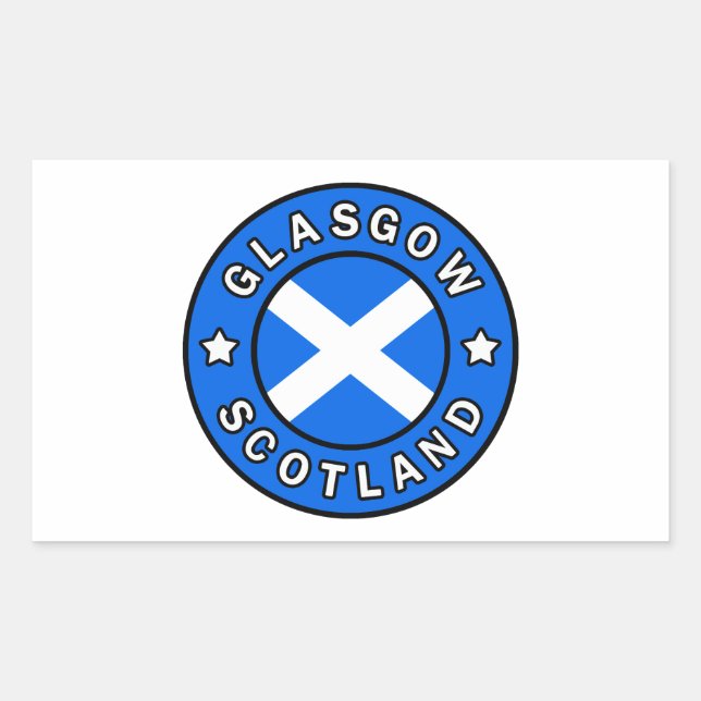 Glasgow Scotland Sticker (Front)
