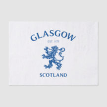 GLASGOW, SCOTLAND TISSUE PAPER