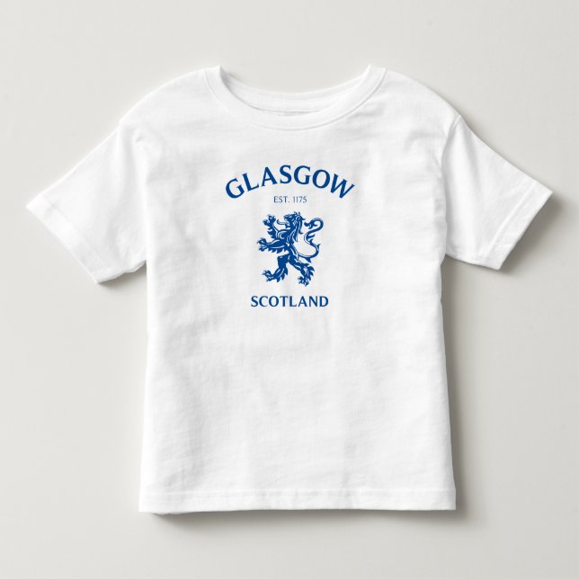 GLASGOW, SCOTLAND TODDLER T-SHIRT (Front)