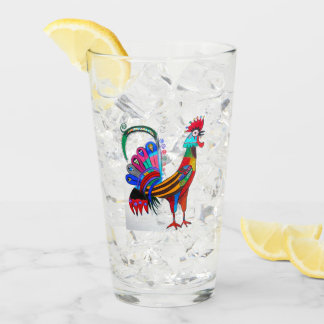 Glass 010 - Rooster