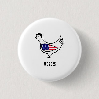 glass 1 inch round button