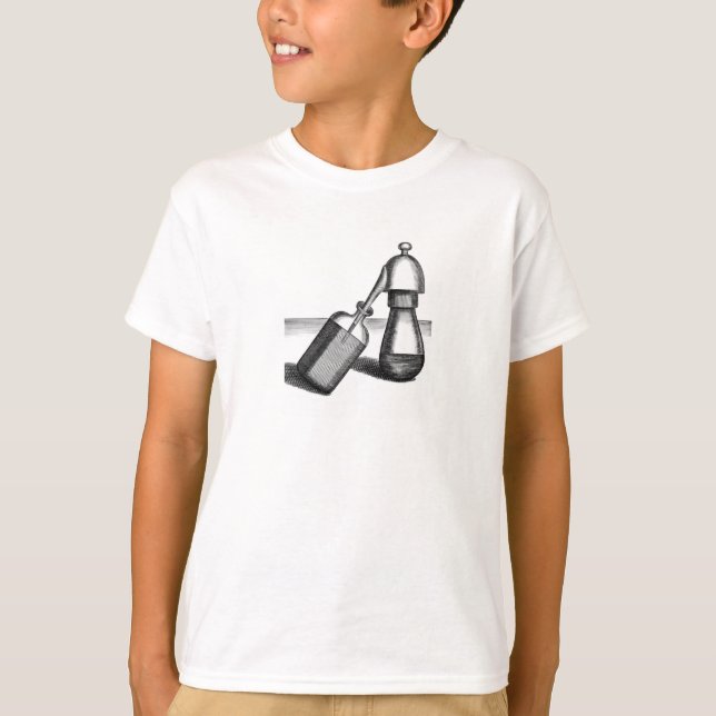 Glass Alembic Beaker T-Shirt (Front)