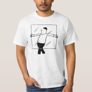 Glass and Glazing Cartoon T-Shirt