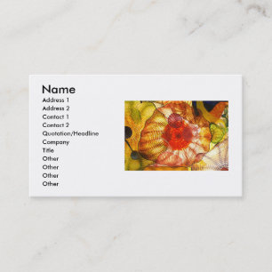 Glass Art Business Card