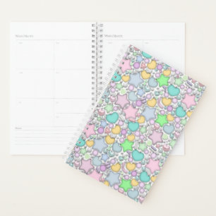 Glass beads, jewellery planner