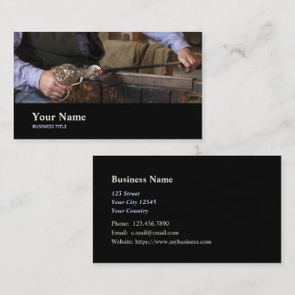 Glass Blowers Artists Glassmaker Glassmith Business Card