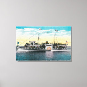 Glass Bottom Boat, Emperor, Avalon Canvas Print