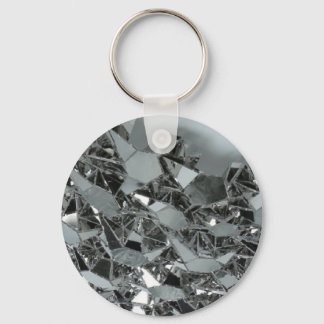 Glass Broken Pieces Keychain