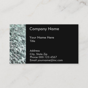 Glass Business Card Template