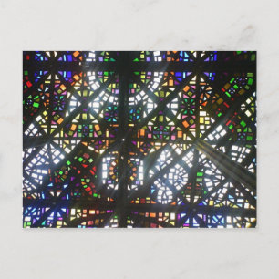 glass ceiling postcard