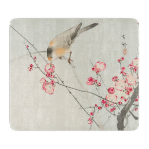 GLASS CHOPPING BOARD : JAPANESE WOODBLOCK