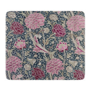 GLASS CHOPPING BOARD : WILLIAM MORRIS : CRAY