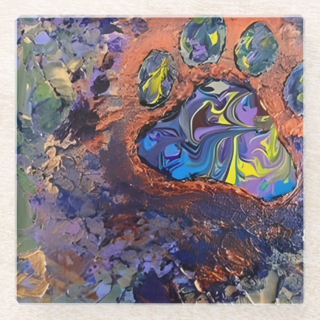Glass Coaster (Front)