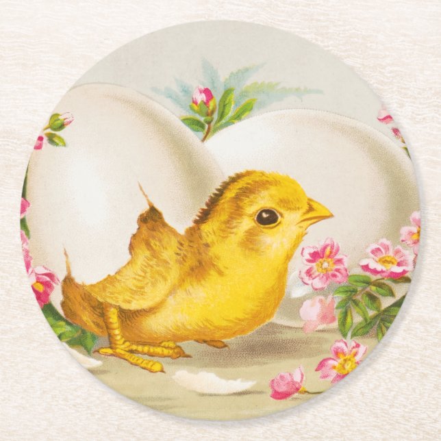 Glass Coaster - Easter Themed  (Front)