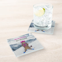 Glass Coaster, Shred the Pow Ski Cat