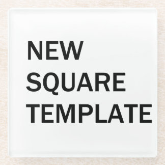 Glass Coaster Template