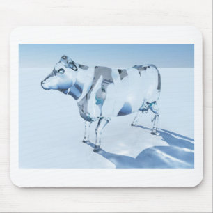 Glass Cow Mouse Pad