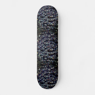 Glass Crystals Reflections Skateboard Deck