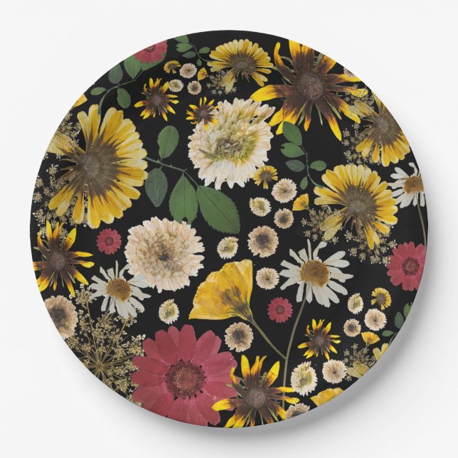 Glass Cup Paper Plate (Front)