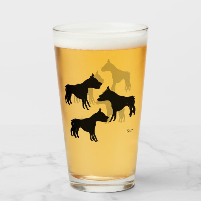 Glass Cup : Thirst (Front Filled)