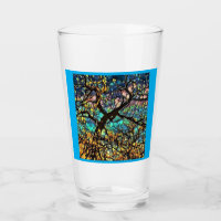 Glass Cup- Tree of Life