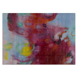 glass cutting board 8x11 original art