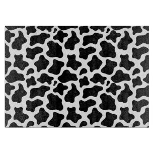 Glass Cutting Board Cow
