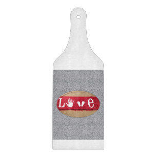 Glass Cutting Board Valentine's Day