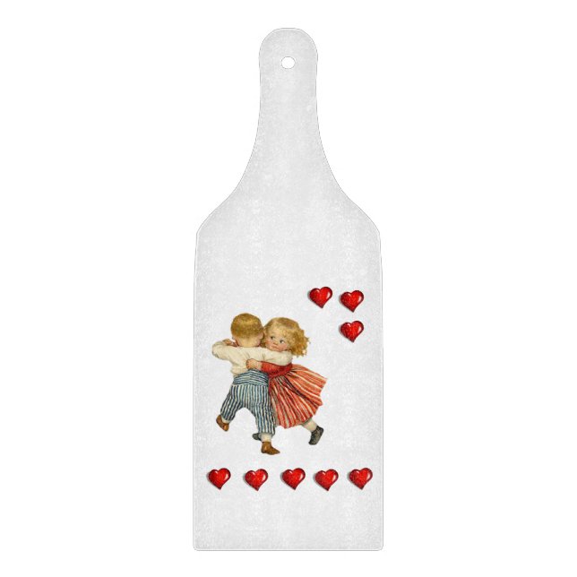 Glass Cutting Board Valentine's Day (Front)