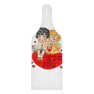 Glass Cutting Board Valentine's Day