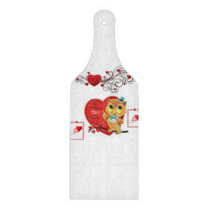 Glass Cutting Board Valentine's Day