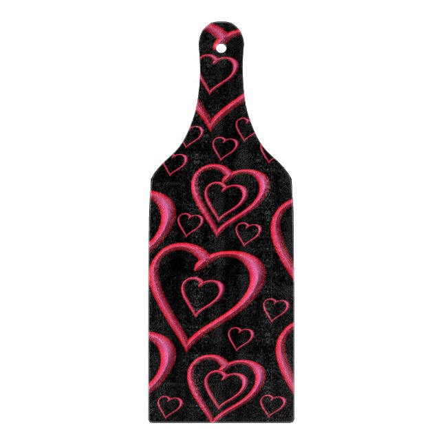 Glass Cutting Board Valentine's Day (Front)
