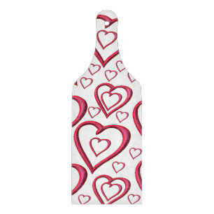 Glass Cutting Board Valentine's Day