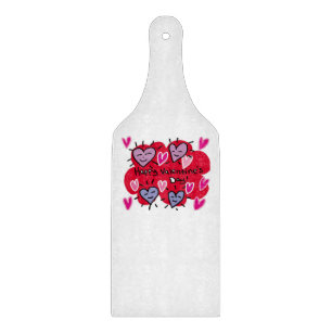 Glass Cutting Board Valentine's Day