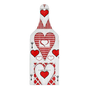 Glass Cutting Board Valentine's Day