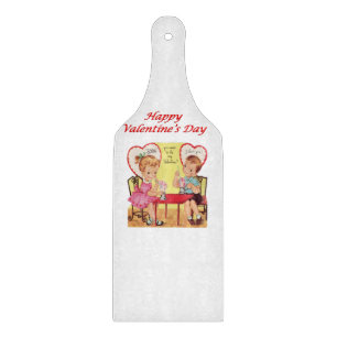 Glass Cutting Board Valentine's Day