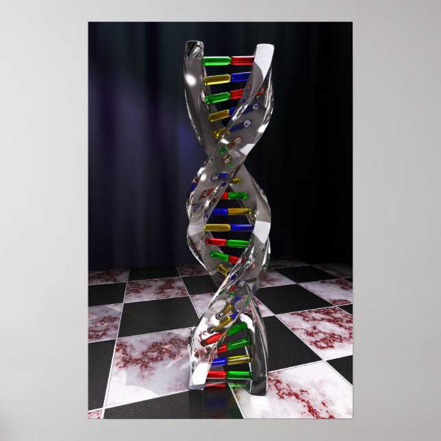 Glass DNA Poster (Front)