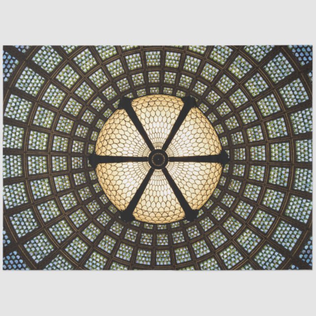 Glass Dome Tissue Paper (Front)