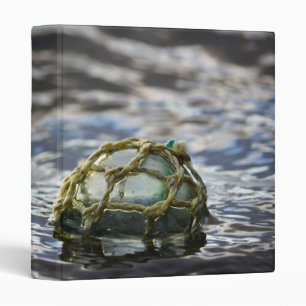 Glass Fishing Float Portrait Binder