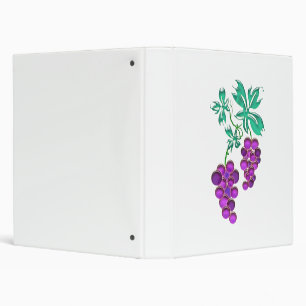 Glass Grapes Binder