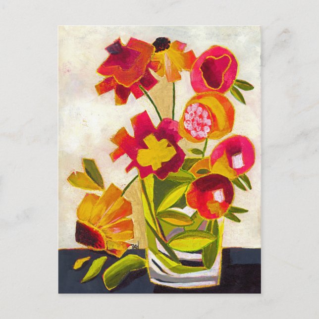 Glass Half Full Postcard (Front)